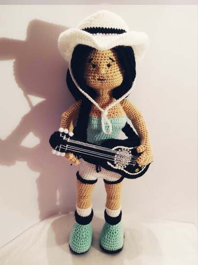 Häkelanleitung / Amigurumi / Bella Superstar