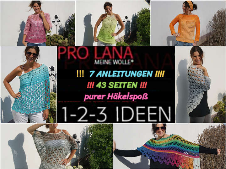 Purer Häkelspaß - 7 Anleitungen auf 43 Seiten