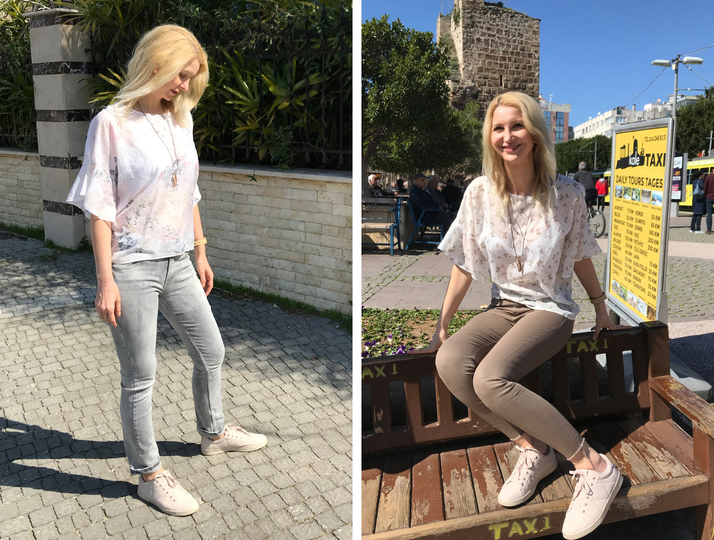 Oversize Bluse "Babet-01" - Nähanleitung + Schnittmuster in Größe 32-50