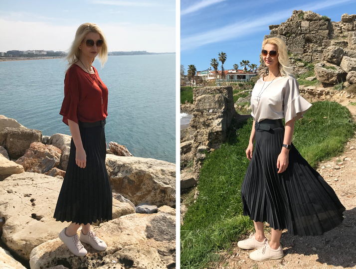 Oversize Bluse "Babet-01" - Nähanleitung + Schnittmuster in Größe 32-50