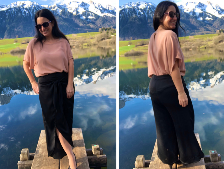 Oversize Bluse "Babet-01" - Nähanleitung + Schnittmuster in Größe 32-50