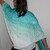 Clear Blue Sea scarf crochet pattern