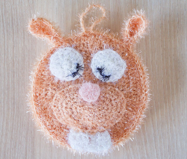 Biber Spülschwamm - Häkelanleitung