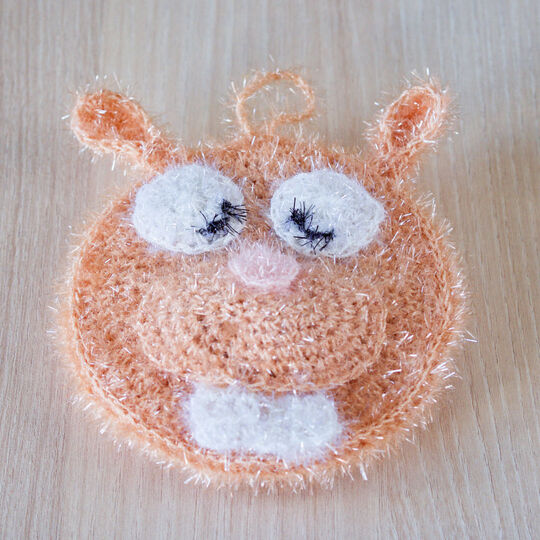 Biber Spülschwamm - Häkelanleitung