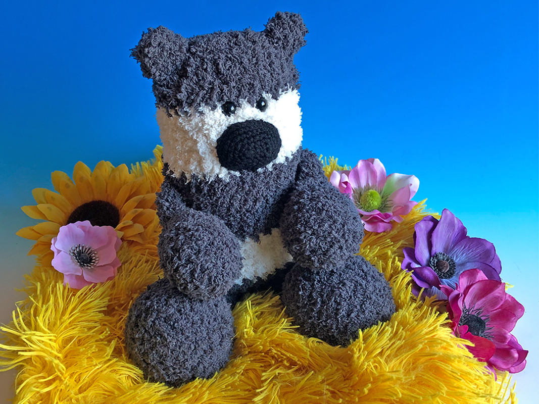 Häkelanleitung Amigurumi Lazy Bär jennysideenreich - Teddy aus Kuschelwolle häkeln