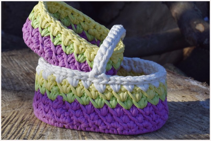 - CANDY - Osterkörbchen oval mit und ohne Holzboden, an jede Größe anzupassen, Ostern, Utensilo, Geschenk, Frühling, Dekos, Korb, Körbchen, Anleitung 218