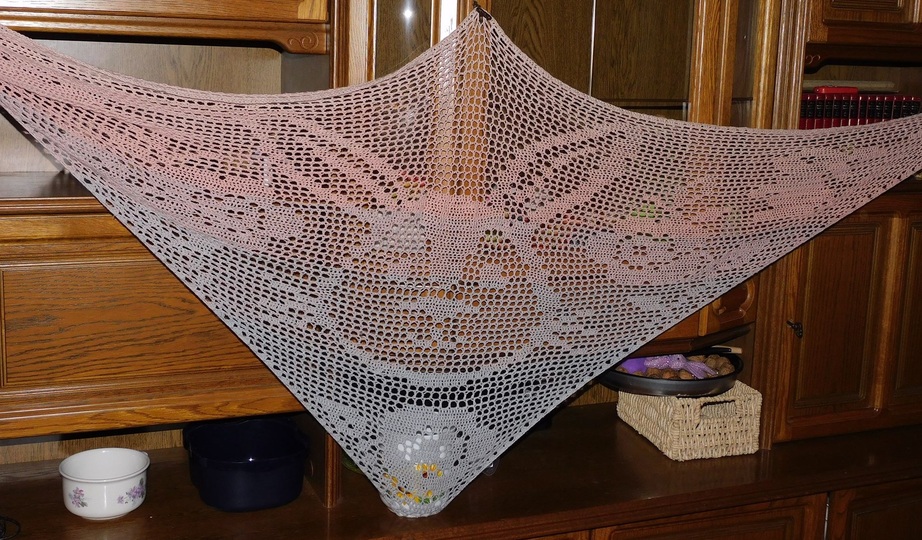 Motivtuch Hexentopf Hase