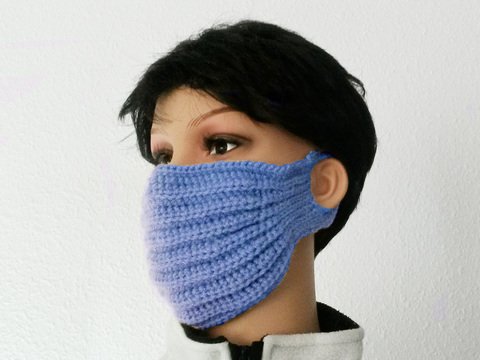 Häkelanleitung Mundmaske // Kein Medizinprodukt