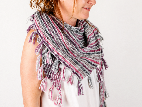 Knitting pattern shawl "Mika"