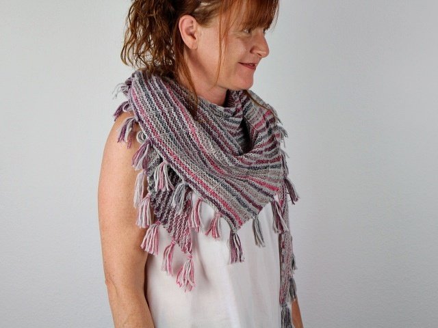 Knitting pattern shawl "Mika" - Image 8