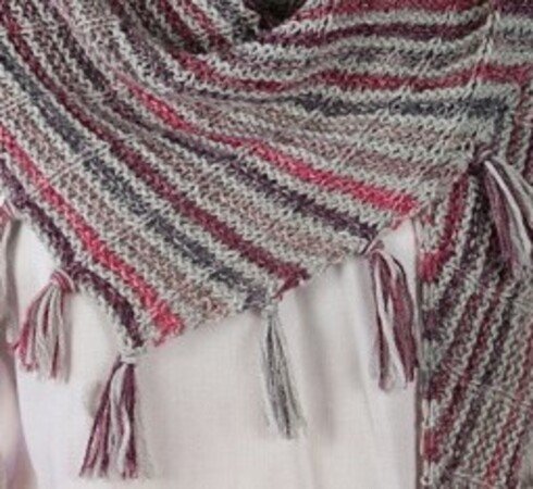 Knitting pattern shawl "Mika"