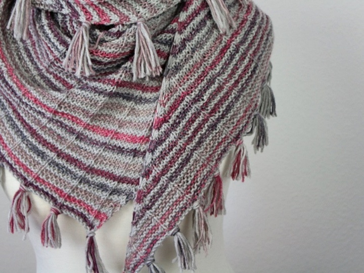 Knitting pattern shawl "Mika"