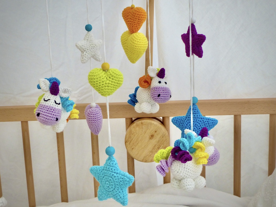 Mobile Einhorn Mathilde