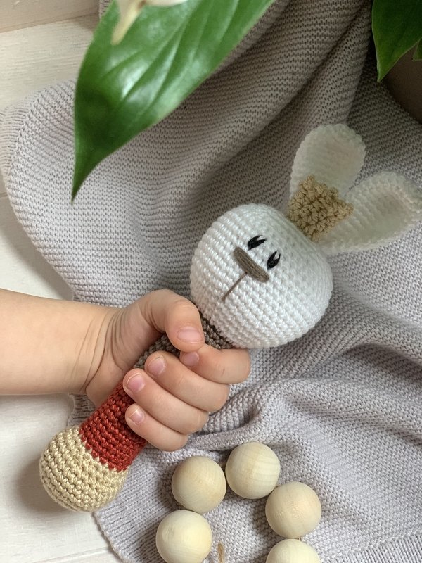 Häkelanleitung Babyrassel-Bande - Bild 2