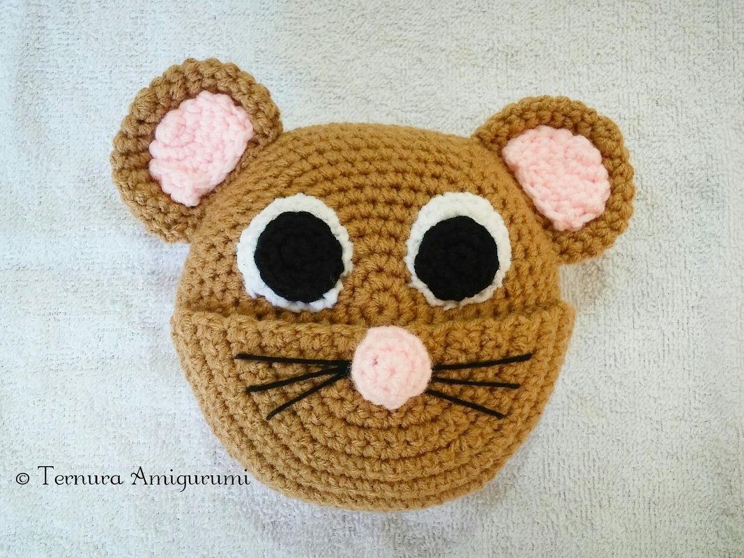 Crochet pattern multifunctional mouse PDF Ternura Amigurumi ENGLISH- DEUTSCH- DUTCH - Image 4
