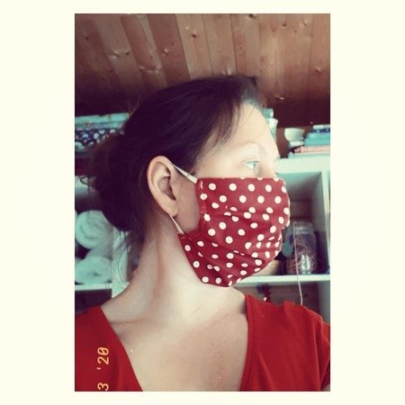 Mund-Nasen-Maske DIY Kurzanleitung A4 (KEIN Medizinisches PRODUKT)
