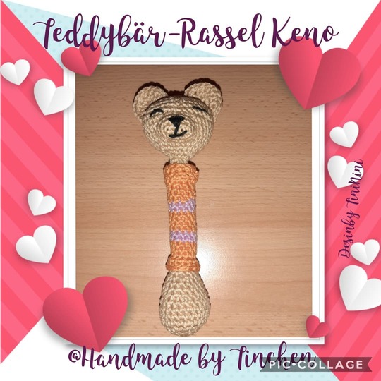 Teddybär-Rassel Keno