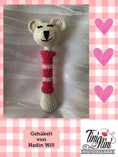 Teddybär-Rassel Keno