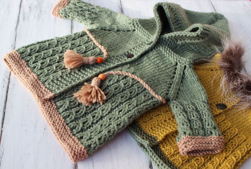 Strickanleitung für Puppenmantel