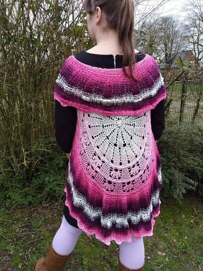 Kreisjacke Sonnenkrönchen Für alle Damengrößen