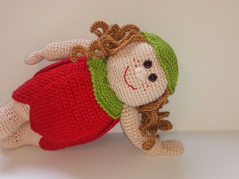 Häkelanleitung - Tessa Tulpe