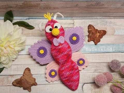 Häkelanleitung Schmetterling "Sunny"