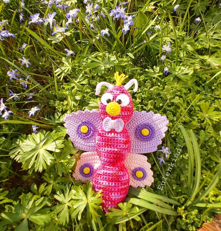 Häkelanleitung Schmetterling "Sunny" - Bild 2