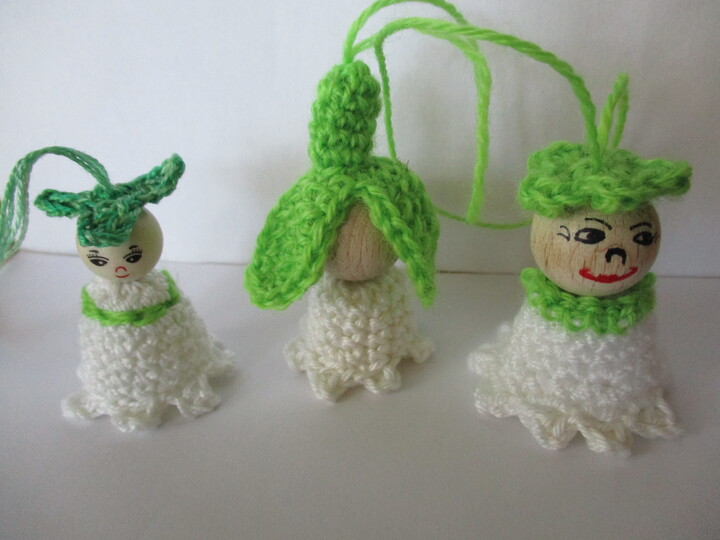 Anhänger - Bunte Blütenkinder