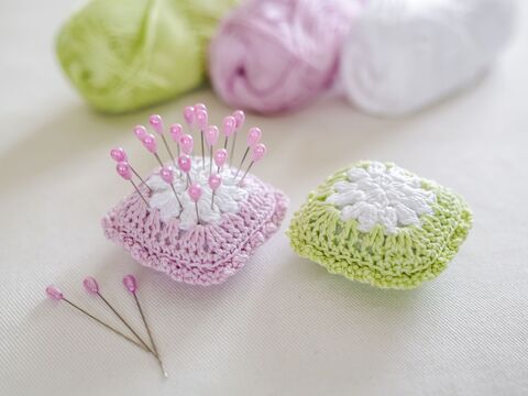 Häkelanleitung Nadelkissen