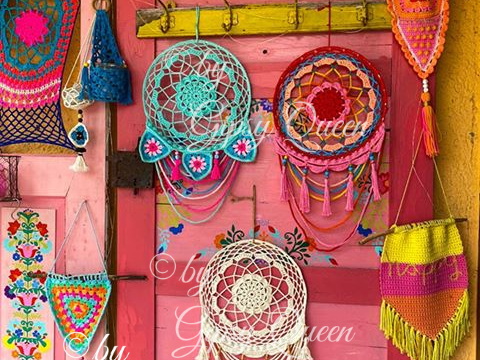 Häkelanleitung Traumfänger süße Träume