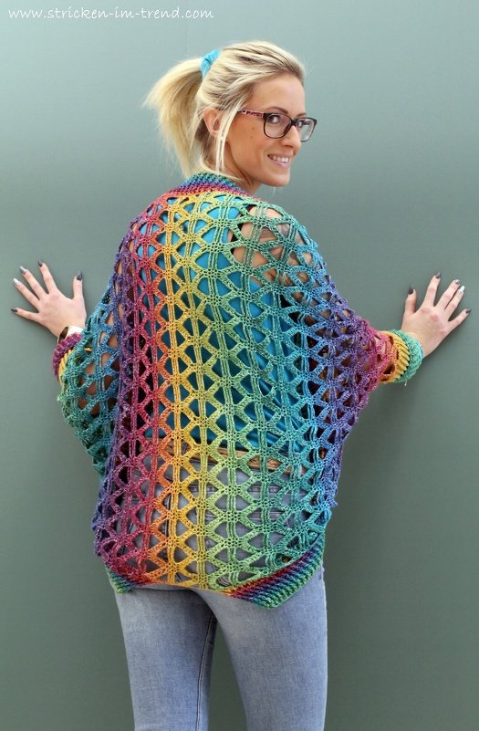 Häkelanleitung für Weste / Seelenwärmer | Shrug #6 | 1-2-3 IDEEN #2 - Bild 8