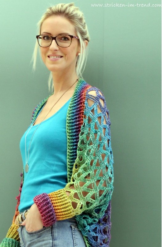 Crochet pattern for vest in all sizes | Shrug #6 | 1-2-3 IDEEN #2 - Image 7