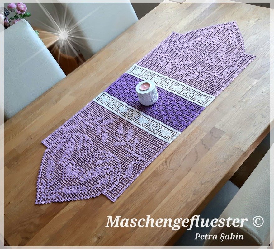 Tischläufer " Lovely Lavender "