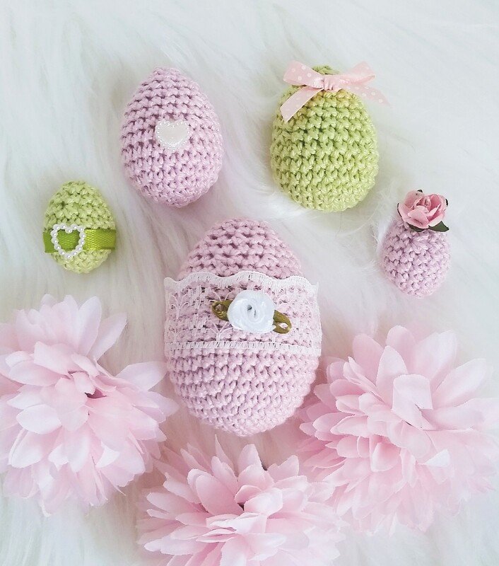 Häkelanleitung Ei in 3 Größen - Bild 2