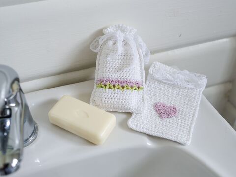 Häkelanleitung Seifen-Beutelchen