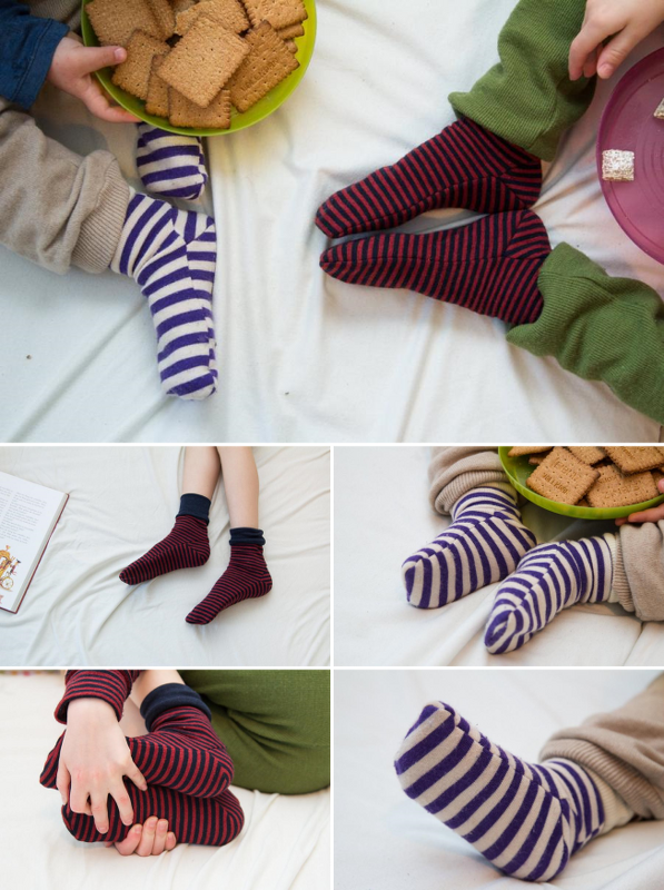 flümpfe ~ Socken für Klein und Groß aus Jersey - Bild 14