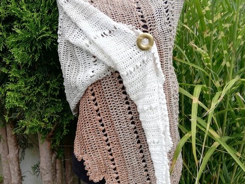 Anleitung Tuch Garden of Rose