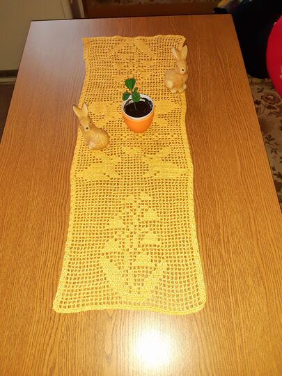 Tischläufer Schneeglöckchen