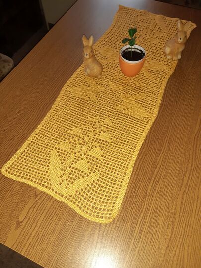 Tischläufer Schneeglöckchen