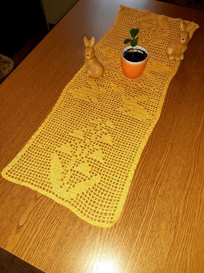 Tischläufer Schneeglöckchen