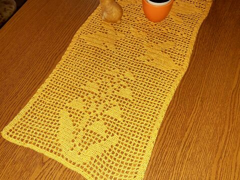 Tischläufer Schneeglöckchen