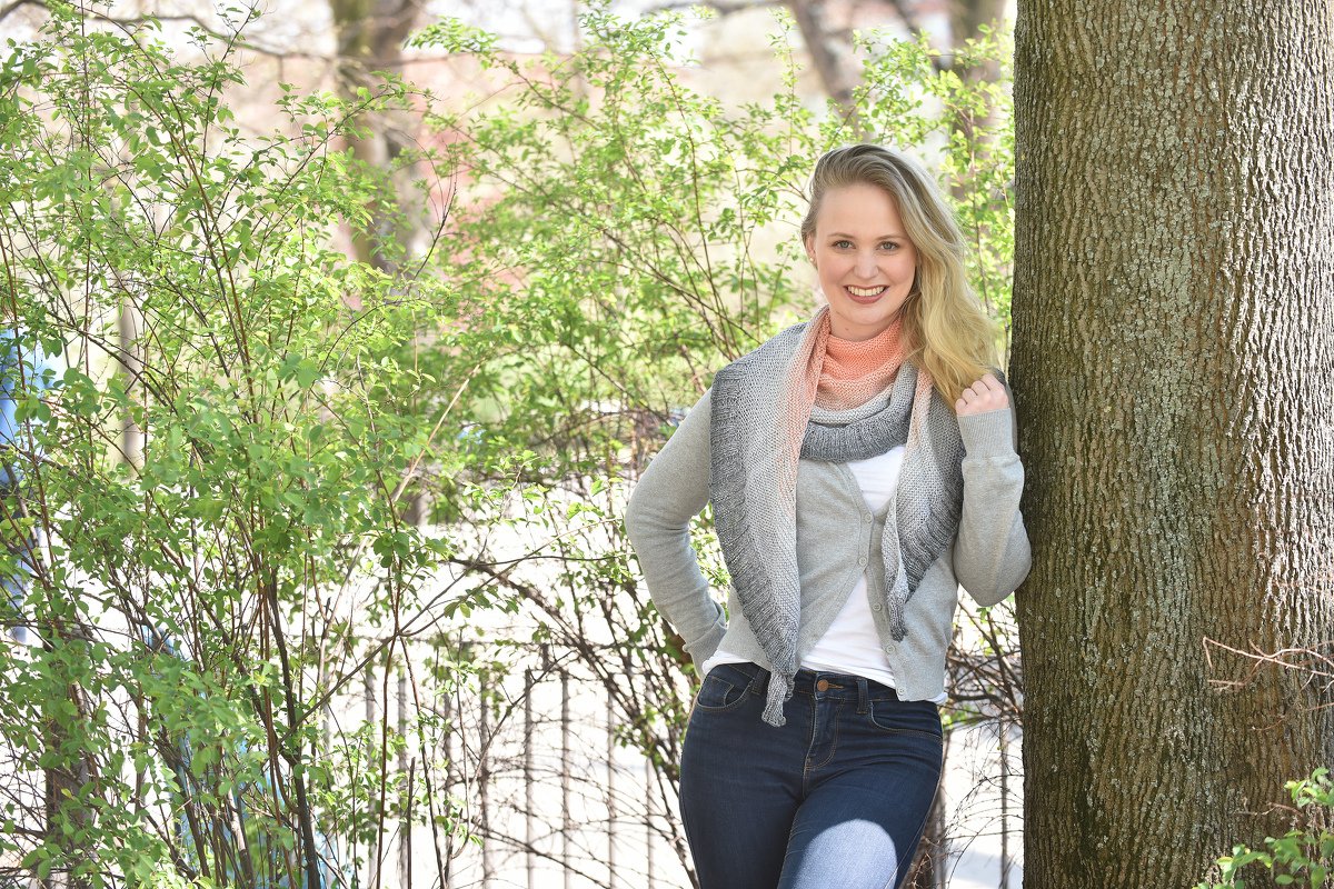 Strickanleitung - das einfachste Halbmondtuch - Bild 8