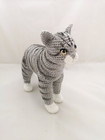 realistische Katze - Häkelanleitung von NiggyArts