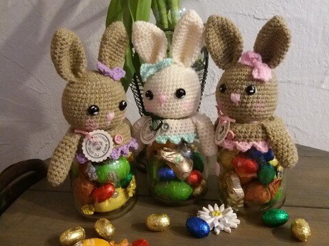 Häkelanleitung: süßer Osterhase