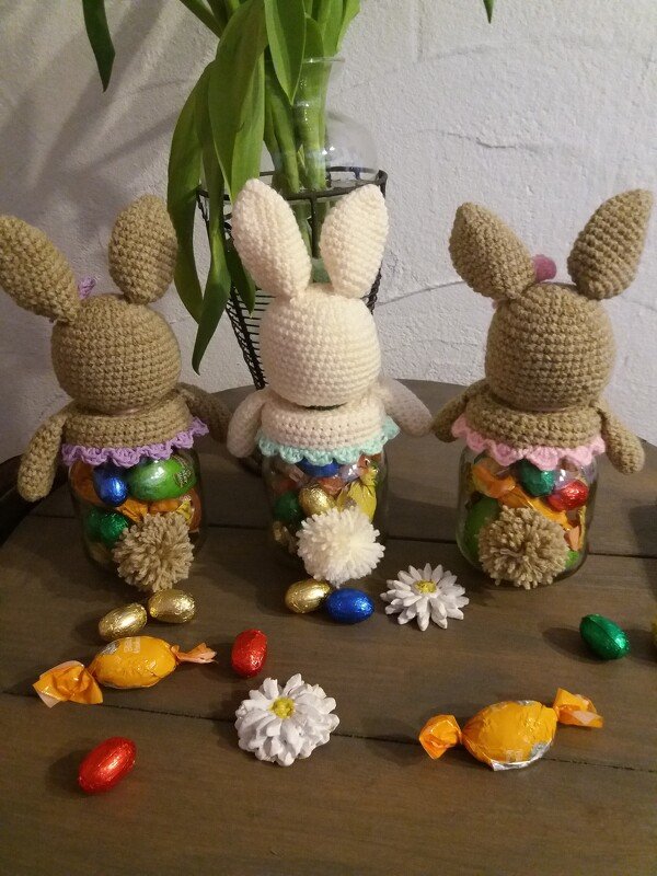 Häkelanleitung: süßer Osterhase - Bild 4