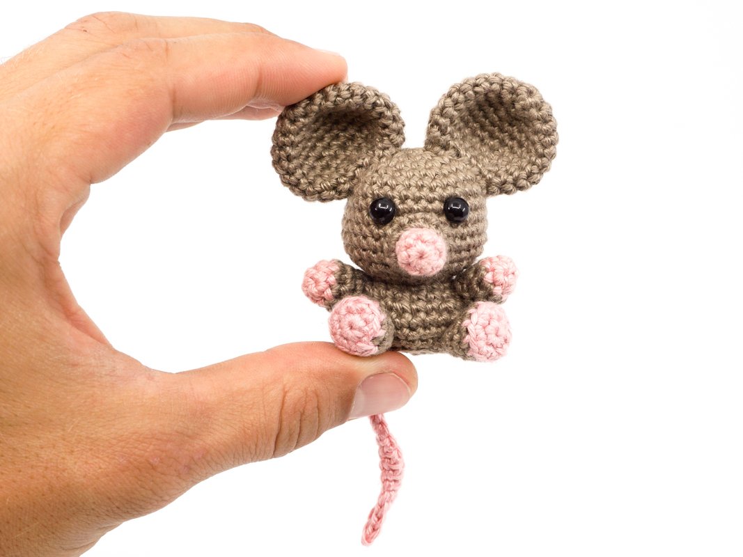 Amigurumi Mini Maus häkeln - Bild 3