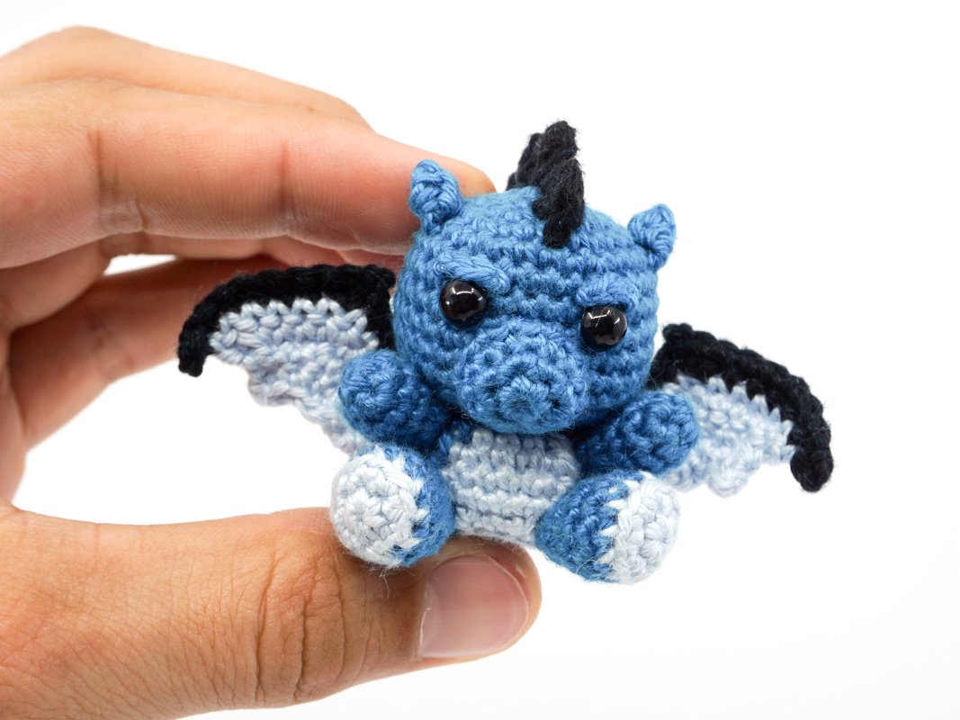 Amigurumi Mini Drachen häkeln - Bild 3