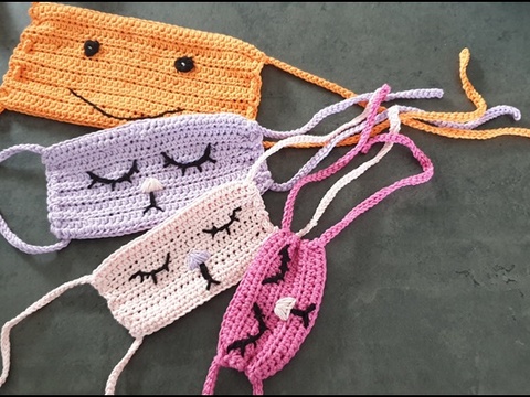 Gesichtsmaske 5 Größen // Kein Medizinprodukt