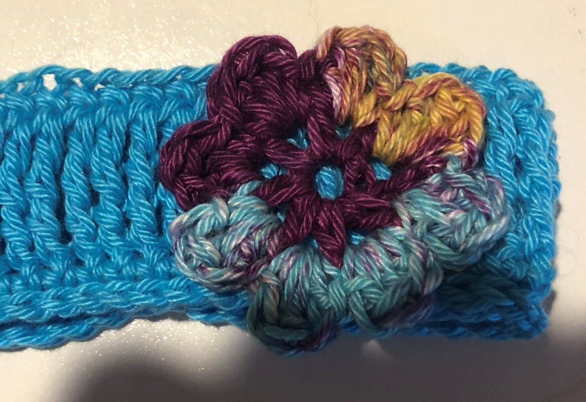 Stirnband für Babys – Häkelanleitung - Bild 2