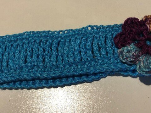 Stirnband für Babys – Häkelanleitung